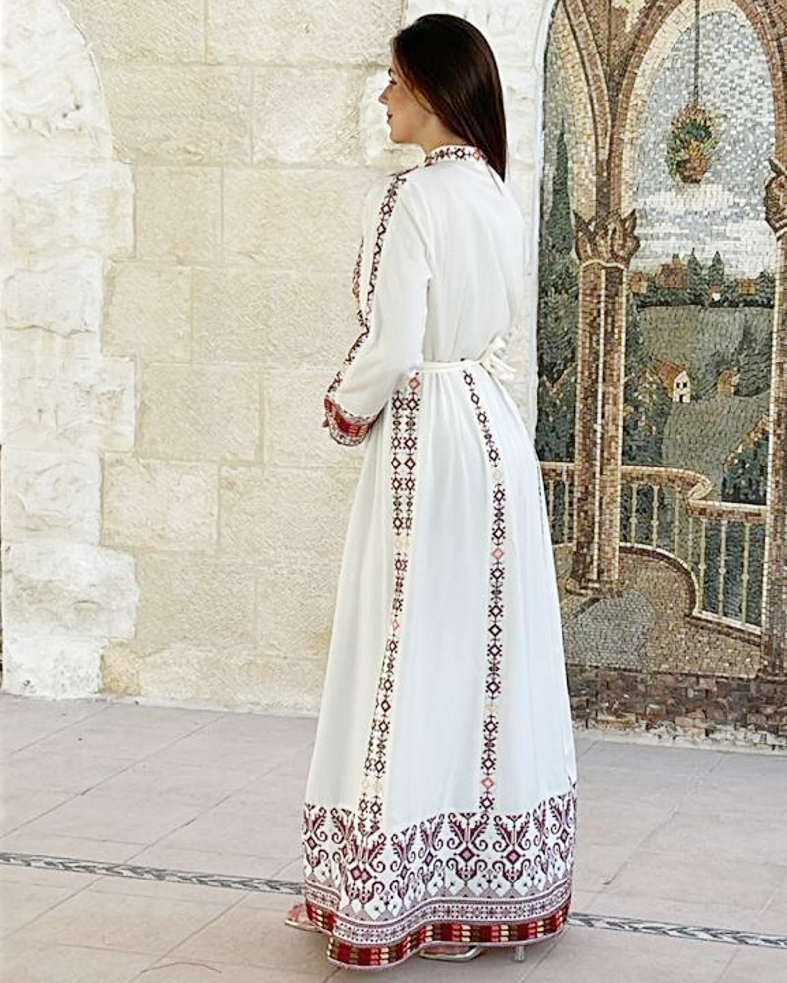 Sac Shopping Toile Palestine - Fourre-tout 34x38cm - Design Harajuku Rétro