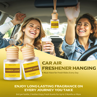 Diffuseur d'air pour voiture personnalisé avec design suspendu, options de parfum et de couleur écologiques