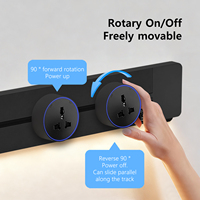 BAOBEN Track Socket es una toma de corriente portátil con cable expuesto para uso en la cocina y la sala de estar. Es un Enchufe para Riel Deslizante