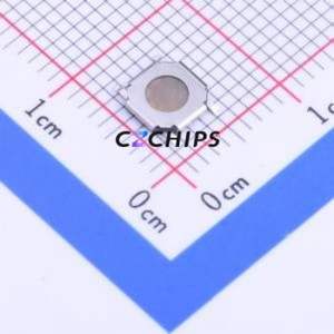 SKQGACE010 Tactile Switch SMD-4P,5.2x5.2mm Switch Single Pole Single Throw Round Button Vertical Mount 5.2mm - Product Image 1
