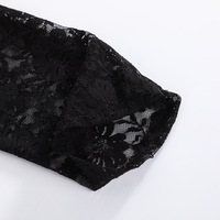 Toptan moda dantel kadın Lengthen eldiven Ultra uzun kadın sürüş güneş koruma 40cm eldiven