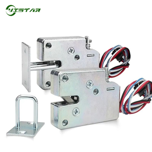 Khóa Cửa Điện 5V/12V/24V Kiểm Soát Truy Cập Khóa Điện Tử Mini Đế Điện Từ Điện Từ Tủ Điều Khiển Khóa Ngăn Kéo - Product Image 1