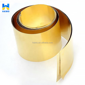 CuZn40 CuZn30 Espesor 0,1mm ~ 3mm Bobina de latón de cobre H59/C2800 H70/C2600 H65 C2700 Tira de latón de temple de T3-T8