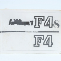 Manual de Usuario F4/f4s en Inglés, Nuevo, Original, Disponible, Controlador de Programación PLC Dedicado para Automatización Industrial