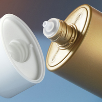 Flacon de crème solaire en PP de luxe de 35 ml, flacon de lotion à presser, flacon de crème pour les mains