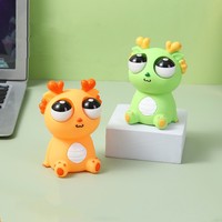 Jouets sensoriels anti-stress en silicone souple avec yeux qui sortent, mini jouets à presser pour soulager le stress et la tension, jouets de blague