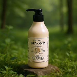 Passion & Beyond Emulsión Corporal Hidratante Profunda 450ml Loción Herbal Vegana para Todo Tipo de Piel - Product Image 3