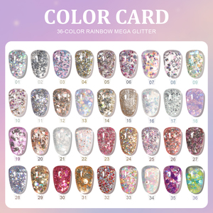 <span class=keywords><strong>Miss</strong></span> Gooey 36 Couleurs Coréen Gros Vernis Gel Paillettes Marque Privée Vernis à Ongles Réfléchissant Set OEM Semi Permanent Uv Gel Nail Art - Product Image 2