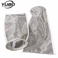 Sac filtrant réutilisable en acier inoxydable, maille tissée, filtre à liquide pour eau, huile, peinture, filtration chimique, fabricant OEM