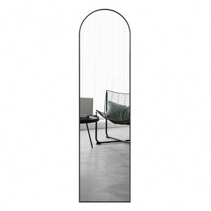 Miroir mural long sur pied personnalisé 2025, style industriel, corps entier, argenté, pour salon, meubles, décoration de mariage - Product Image 2