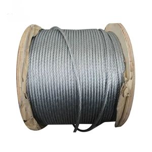 6*7 + FC fune metallica in acciaio al carbonio/acciaio inossidabile con anima in fibra - Product Image 2