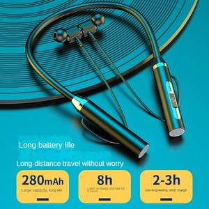 Vente chaude G01 tour de cou dans l'oreille casque Audifo BT bleu dent sans fil appel écouteurs Sport cou <span class=keywords><strong>bande</strong></span> étanche écouteur casque - Product Image 2
