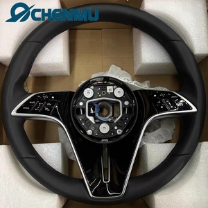 Volante de Cuero para Automóvil <span class=keywords><strong>Mercedes</strong></span>-Benz <span class=keywords><strong>Maybach</strong></span> C300 C200 C180 W204 W211W213 W205 W447  a C S G Sports Car SUV de Alta Calidad - Product Image 2