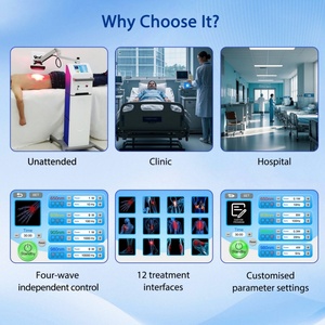 Peralatan Terapi Laser Kelas 4 untuk Fisioterapi Lutut, Osteoarthritis, <span class=keywords><strong>Arthritis</strong></span>, Pengobatan, Terapi, Rehabilitasi Tulang Belakang, Fisioterapia - Product Image 4