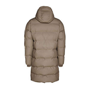 Wholesale Men's Long Winter Puffer Jacket with Stand Collar Custom Logo and High Street Style Windproof <b>Coat</b> - Product Image 2