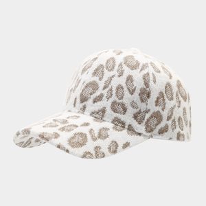 Venta al por mayor a bajo precio Hombres y mujeres Gorras de béisbol al aire libre Gorras de poliéster Gorras de béisbol de moda con estampado de leopardo - Product Image 2