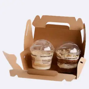 Paper Box Salad Food Containers Wholesale From Chi Sweet Gift Paper Box With Handle Cardboard Box Paper