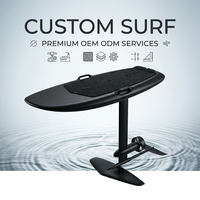 Produit phare du fabricant : Planche de surf hydrofoil électronique de course Hydrodynamic Midnight, équipement de sport nautique