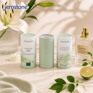 Empaque Cilíndrico de Lujo Personalizado para Regalos de Cosméticos, Perfume, Cuidado de la Piel y Suero, en Tubo de Papel Kraft Biodegradable - Product Image 3