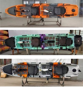 Meilleur Kayak de Pêche 2025 pour Expérimentés, 14 pieds, en Rotomoulage, à Pédales, en Plastique, Canot de Pêche, Fabriqué en Chine, avec Rudder Nativ Intégré - Product Image 3
