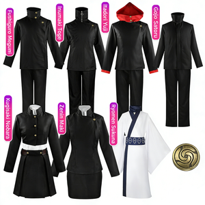 Disfraz de Anime al por Mayor JJK Jujutsu Kaisen Tokyo Jujutsu High Students Cosplay, Conjunto de Disfraces de Nobara Maki Sukuna Megumi Toge Yuji Gojo - Product Image 1