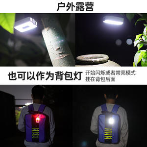 Lampe frontale LED rechargeable USB Hannah HN-T56 avec clip pour chapeau, idéale pour la pêche nocturne, le camping et la vente ambulante - Product Image 3