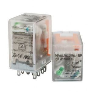 Weidmuller Relay Rcl424024 with Base RCL <b>Kits</b> 24VDC 2CO 7760056025 - Product Image 1
