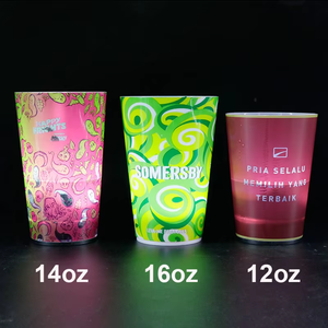 Vaso LED con Batería Recargable, Regalos Promocionales para Fiestas y Eventos, Personalización con Impresión de Logotipo Completo, Vaso LED Activado por Líquido - Product Image 4