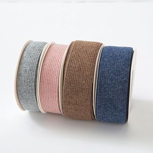 2.5cm <b>Large</b> Roll Solid Color Woven Double Face Eco-friendly Belt Size 25 for DIY <b>Bows</b> Clothing Tops Hats Packaging Accessories - Product Image 5