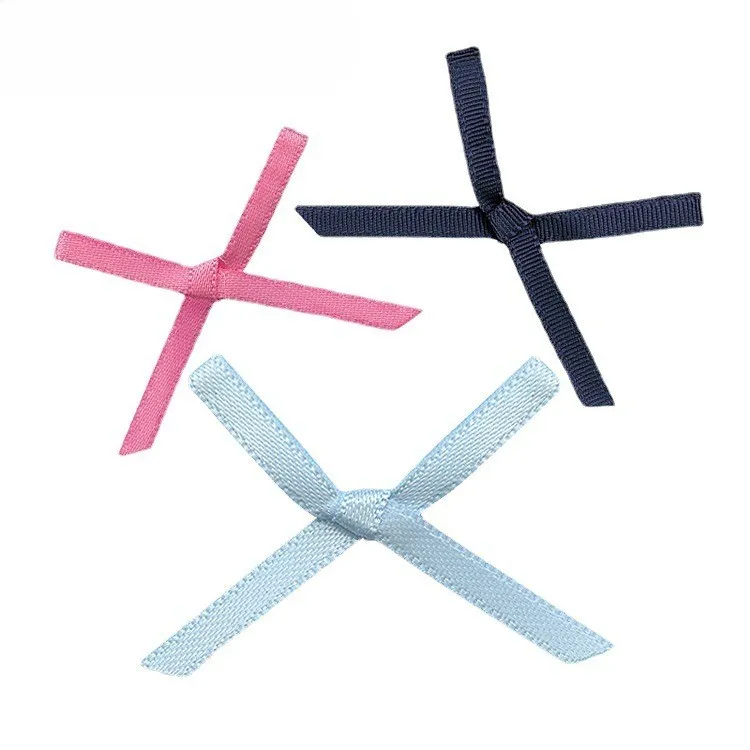 Cross-border 3mm 6mm Gold and silver edge Polyester belt Bow Clothing accessories High quality Bra Underwear satin ribbon bow