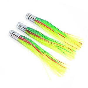 อัลฟา14เซนติเมตรตกปลาตอร์ปิโดเหยื่อความเร็วสูง Wahoo Trolling สายเคเบิล rigged Wahoo lures - Product Image 1