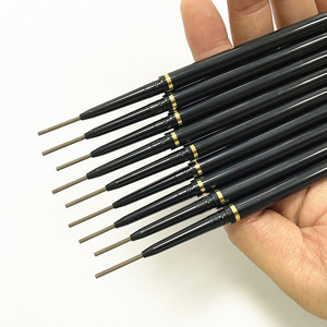 Vente en gros de stylo à <span class=keywords><strong>sourcils</strong></span> végan mince 2-en-1 crayon à <span class=keywords><strong>sourcils</strong></span> étanche de marque privée personnalisé avec échantillon gratuit facile à utiliser - Product Image 4