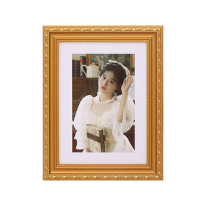 Hot Sale PS Foam 6" 7" 8" 10" A4 Photo <b>Frame</b> <b>Gold</b> and White Rectangular Picture <b>Frame</b> - Product Image 2