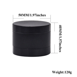 63mm 2.5" Ceramic Coating Non Stick Herb <strong>Grinder</strong> Custom Logo <strong>SLX</strong> <strong>Grinder</strong> Wholesale Crusher Smoking Accessories for Smokeshop - Product Image 6