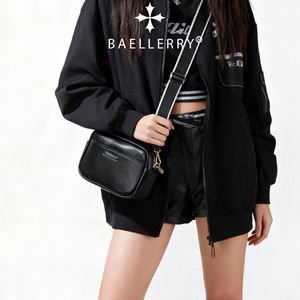 กระเป๋าสะพายข้างผู้หญิงแบรนด์ Baelerry สีดำ ปิดด้วยซิป ทรงสี่เหลี่ยมแนวนอน ทนทาน ใช้ได้ทุกวัน - Product Image 2