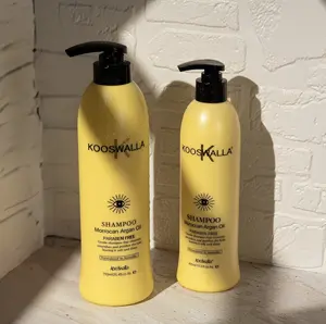 In stock kooswalla argan oil Natural preservatives Obviously repair damage shampoo Suitable for hair