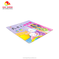 Libro de aprendizaje para niños de alta calidad, personalizado, cosido con hilo, de tapa blanda, para fines educativos