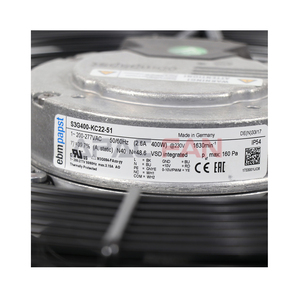 ebm-papst S3G400-KC22-51 high efficiency EC fan smart energy saving cooling fan for data center HVAC and industrial ventilation - Product Image 3