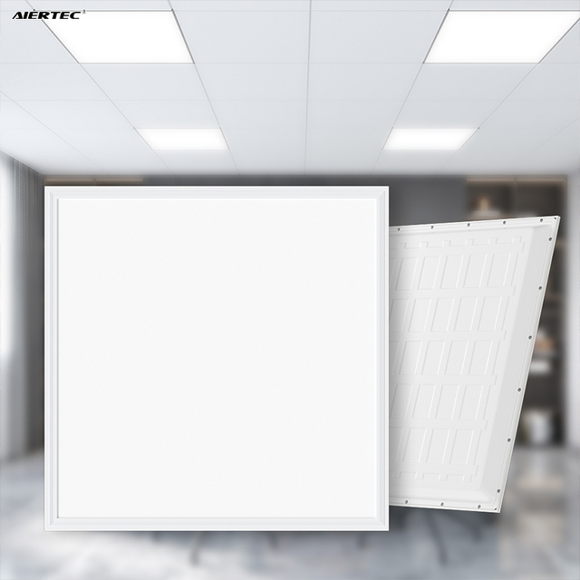 Indoor Lighting Recessed Ceiling Lamp 595*595mm 2*2 2*4feet Square Slim Led Smd2835 Panel Lights for Supermarket Office Hotel