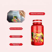 HDK OEM ODM Capsules de fruits antioxydantes pour le soutien immunitaire, l'énergie et le bien-être quotidien – Mélange de fruits végétaliens en capsules sous marque privée