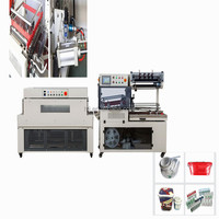 Automatische Krimpfolie Machine Fles Blikjes En Karton Voor Krimpkous Wrapper