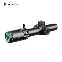 Nouvelle conception de lunette de visée tactique en alliage d'aluminium HT1-5X24IR LPVO, éclairée, à mise au point rapide, résistante aux chocs et à l'eau, pour une utilisation en extérieur