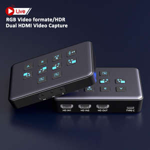 Carte de <span class=keywords><strong>capture</strong></span> HDMI 4K Vidéo Audio Avermedia PCIe HDMI 2.1 USB Quad Vmix Écran 4 entrées HDMI vers USB Mirabox 2 entrées 2 sorties AV SDI - Product Image 1
