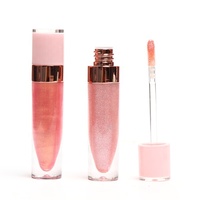 Base de brillant à lèvres végétalien transparent repulpant et brillant, fournisseur de marque privée, LOGO personnalisé, brillant à lèvres transparent hydratant, brillant à lèvres nude fruité pour enfants