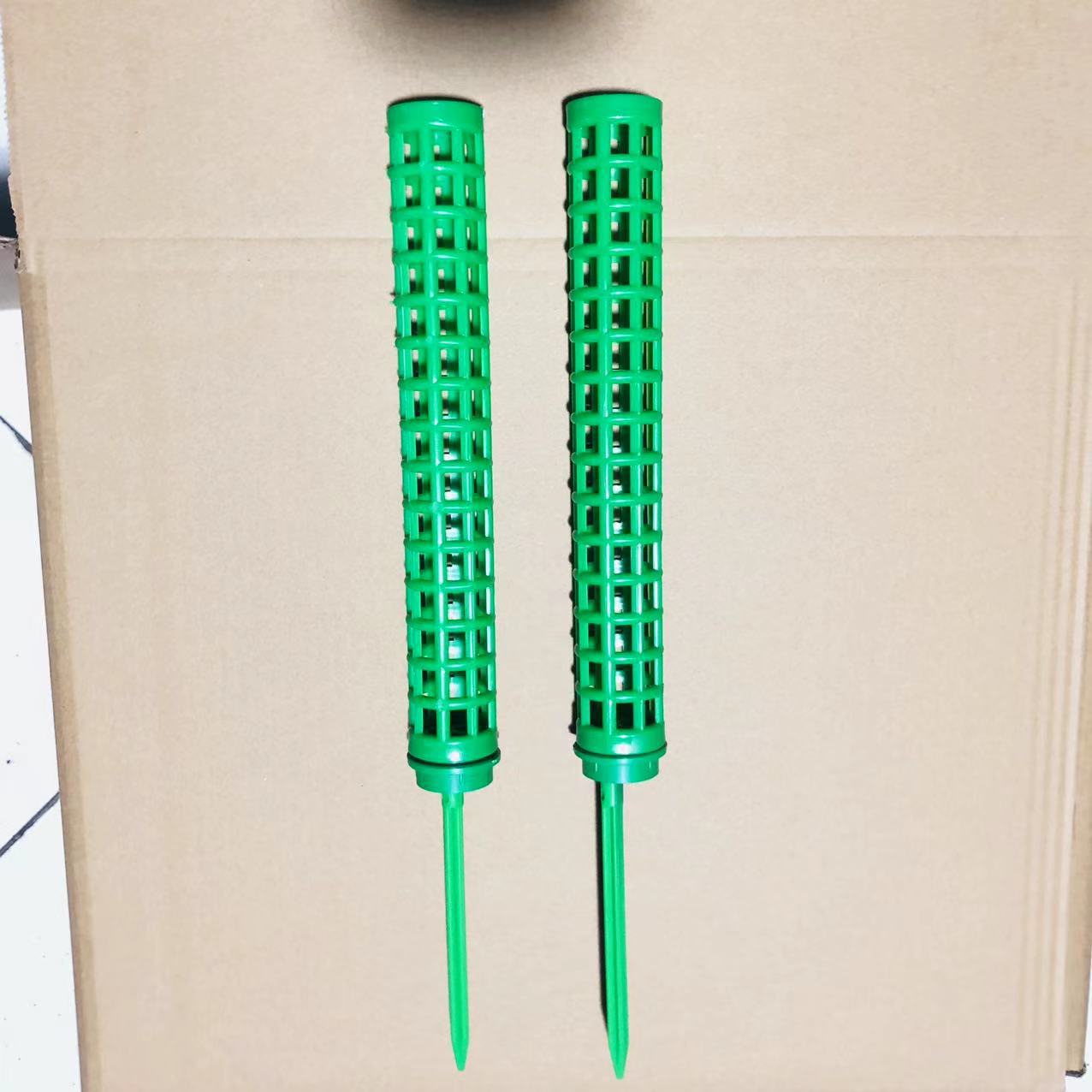 2 piezas con base verde