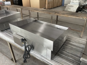 Plancha Eléctrica Comercial OUTE, Duradera, de Superficie Plana, con Temperatura Ajustable, para Bares de Snacks, Cocinas de Comida Rápida - Product Image 5