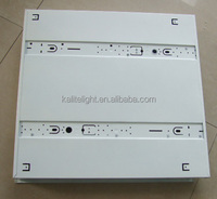 Prix d'usine, luminaire encastré et de plafond de type T8, lampe LED avec grille, 4x18w, luminaire à persiennes