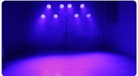 DJ discoteca Club escenario DMX par LED 54x3W RGB parled 54x3W led par 54 RGB