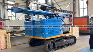 Machine <span class=keywords><strong>de</strong></span> piquage solaire hydraulique pour projets d'installation photovoltaïque au sol en ferme solaire - Product Image 5