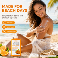 Lotion corporelle OEM ODM Vitamine C + Curcuma - Correcteur de taches brunes pour un teint uniforme, riche en antioxydants, hydratation intense